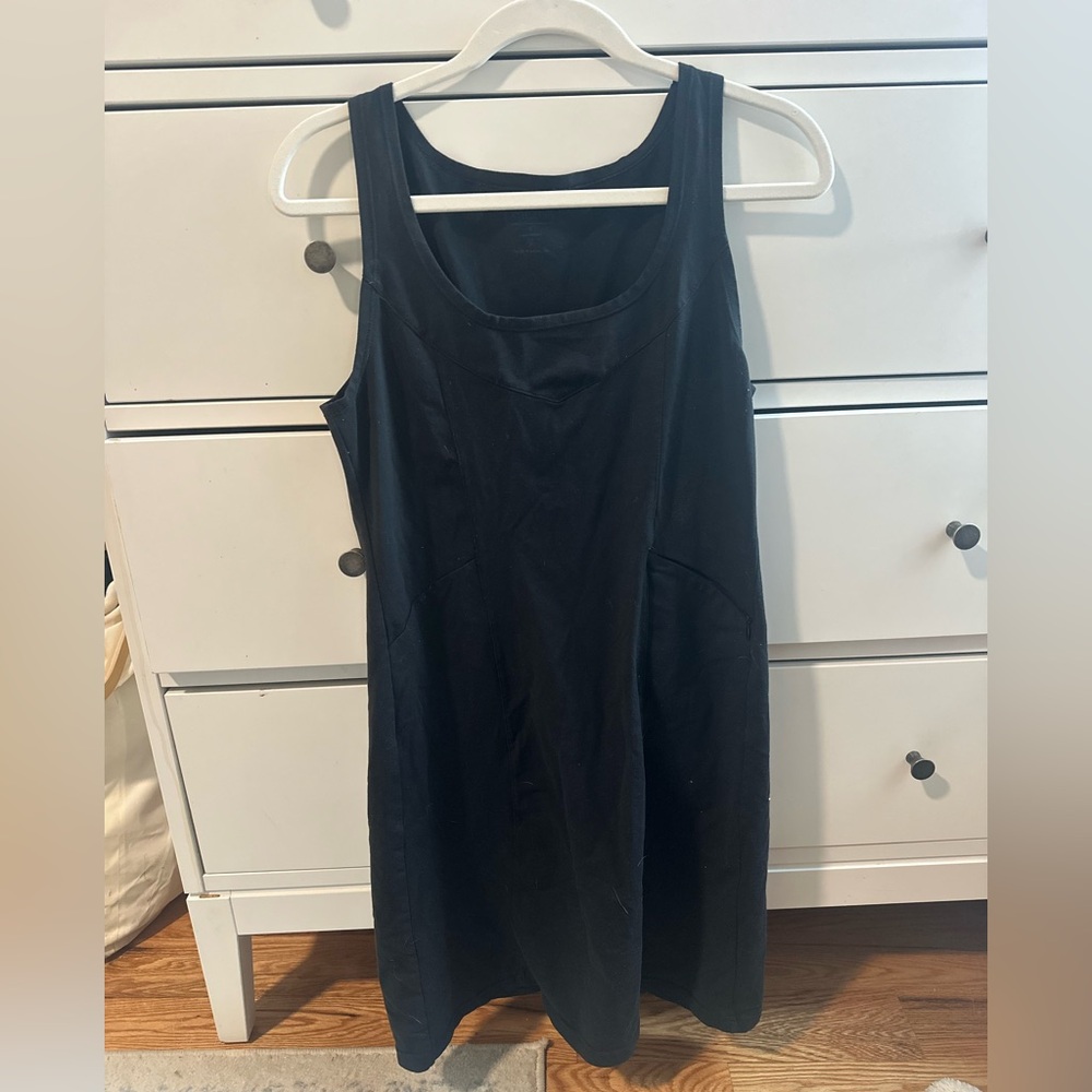 Womens Athleta Black Athletic Dress